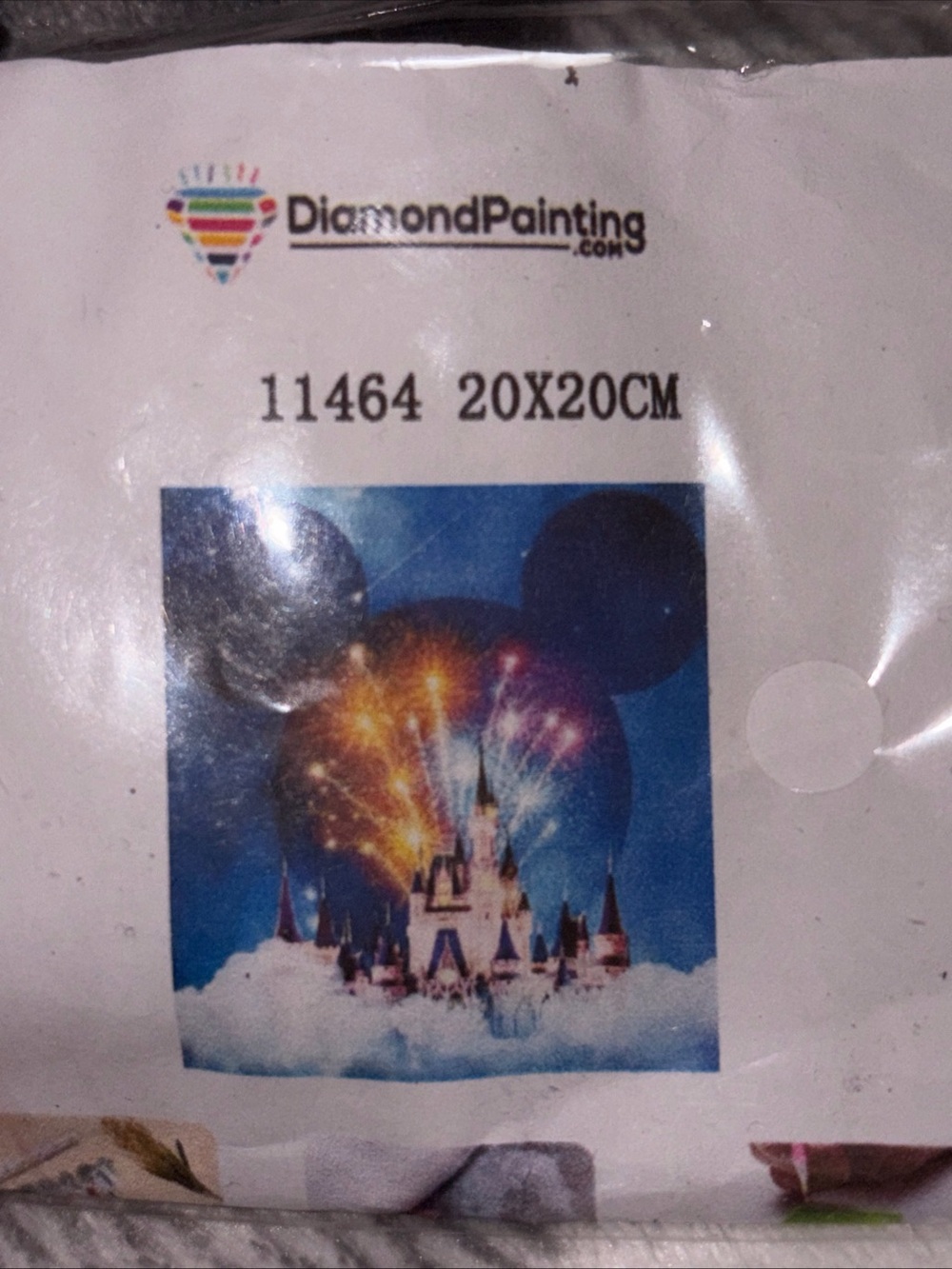 Blue Fantasy Castle Diamond Painting Kit